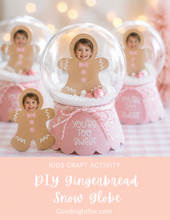 Load image into Gallery viewer, Gingerbread Snow Globe