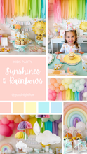 Load image into Gallery viewer, My Little Sunshine Yellow Mint Birthday Theme