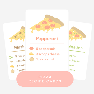 Pizza Recipe Cards