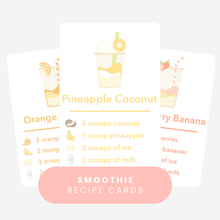 Load image into Gallery viewer, Smoothie Recipe Cards