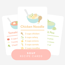 Load image into Gallery viewer, Soup Recipe Cards