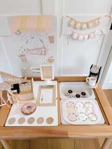 Donut Shop Printable Dramatic Play