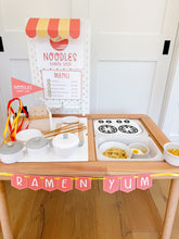 Load image into Gallery viewer, Ramen Noodle Shop Printable Dramatic Play