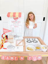 Load image into Gallery viewer, Ramen Noodle Shop Printable Dramatic Play