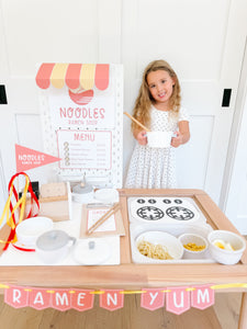 Ramen Noodle Shop Printable Dramatic Play