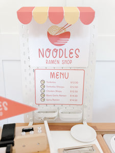 Ramen Noodle Shop Printable Dramatic Play