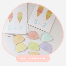 Load image into Gallery viewer, Ice Cream Math Sensory Kit