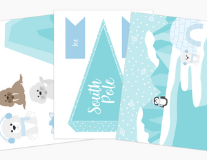 Arctic Polar Animals Printable Dramatic Play