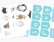 Load image into Gallery viewer, Arctic Polar Animals Printable Dramatic Play