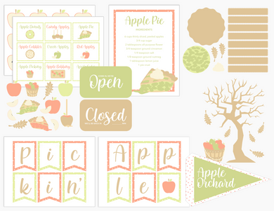 Apple Orchard Dramatic Play Printables