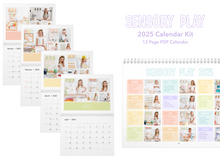 Load image into Gallery viewer, Sensory Play Calendar 2025