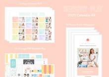 Load image into Gallery viewer, Sensory Play Calendar 2025