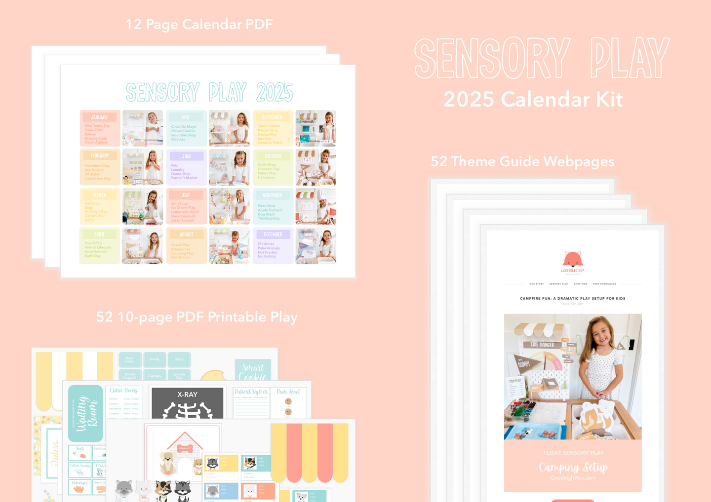 Sensory Play Calendar 2025