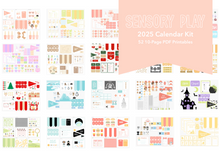 Load image into Gallery viewer, Sensory Play Calendar 2025