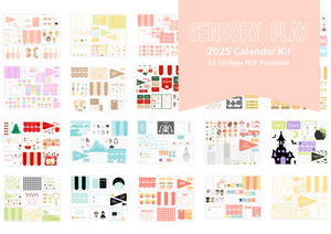 Sensory Play Calendar 2025