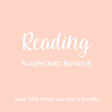 Load image into Gallery viewer, Reading Flashcards Bundle