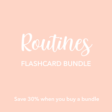 Load image into Gallery viewer, Routines Flashcards Bundle