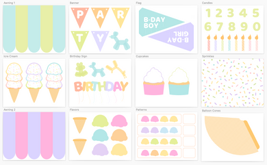 Birthday Party Printable Play