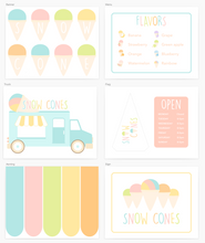 Load image into Gallery viewer, Snow Cone Shop Dramatic Play