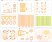 Load image into Gallery viewer, Donut Shop Printable Dramatic Play