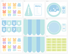 Load image into Gallery viewer, Laundry Mat Printable Dramatic Play