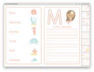 Mermaid Busy Book