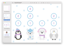 Load image into Gallery viewer, Winter Printable Sensory Bag