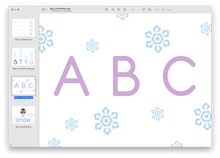 Load image into Gallery viewer, Winter Printable Sensory Bag