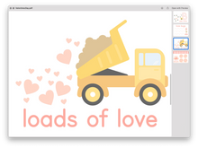 Load image into Gallery viewer, Valentines Day Printable Play Mats