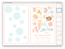 Load image into Gallery viewer, Free Mermaid Workbook Printable