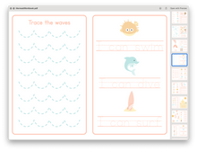Load image into Gallery viewer, Free Mermaid Workbook Printable