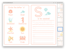 Load image into Gallery viewer, Free Mermaid Workbook Printable