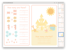 Load image into Gallery viewer, Free Mermaid Workbook Printable
