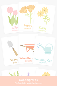 Flower Garden Flashcards