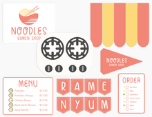 Load image into Gallery viewer, Ramen Noodle Shop Printable Dramatic Play