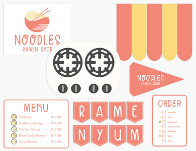 Ramen Noodle Shop Printable Dramatic Play