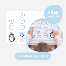 Load image into Gallery viewer, Winter Printable Sensory Bag