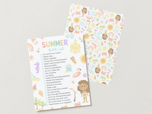 Summer Bucket List Printable
