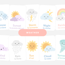Load image into Gallery viewer, Weather Flashcards