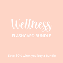 Load image into Gallery viewer, Wellness Flashcards Bundle