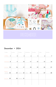 Sensory Play Calendar 2024
