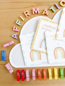 Affirmations Cards & Clips Sensory Kits