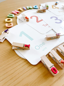 Counting Clips Sensory Kit