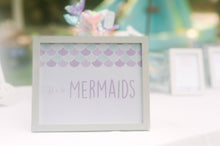 Load image into Gallery viewer, Mermaid Birthday Theme Party Decoration Kit