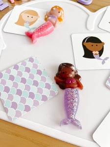 Mermaid Matching Sensory Kit