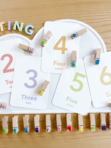 Counting Clips Sensory Kit