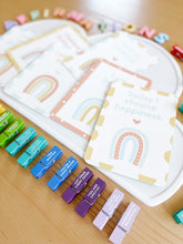 Load image into Gallery viewer, Affirmations Cards &amp; Clips Sensory Kits