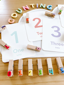 Counting Clips Sensory Kit