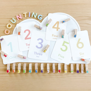 Counting Clips Sensory Kit