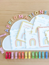 Load image into Gallery viewer, Affirmations Cards &amp; Clips Sensory Kits